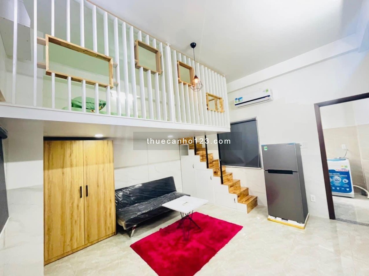 CHDV DupLex Full Nội Thất, Bếp Tách cho thuê gần etown cộng hoà