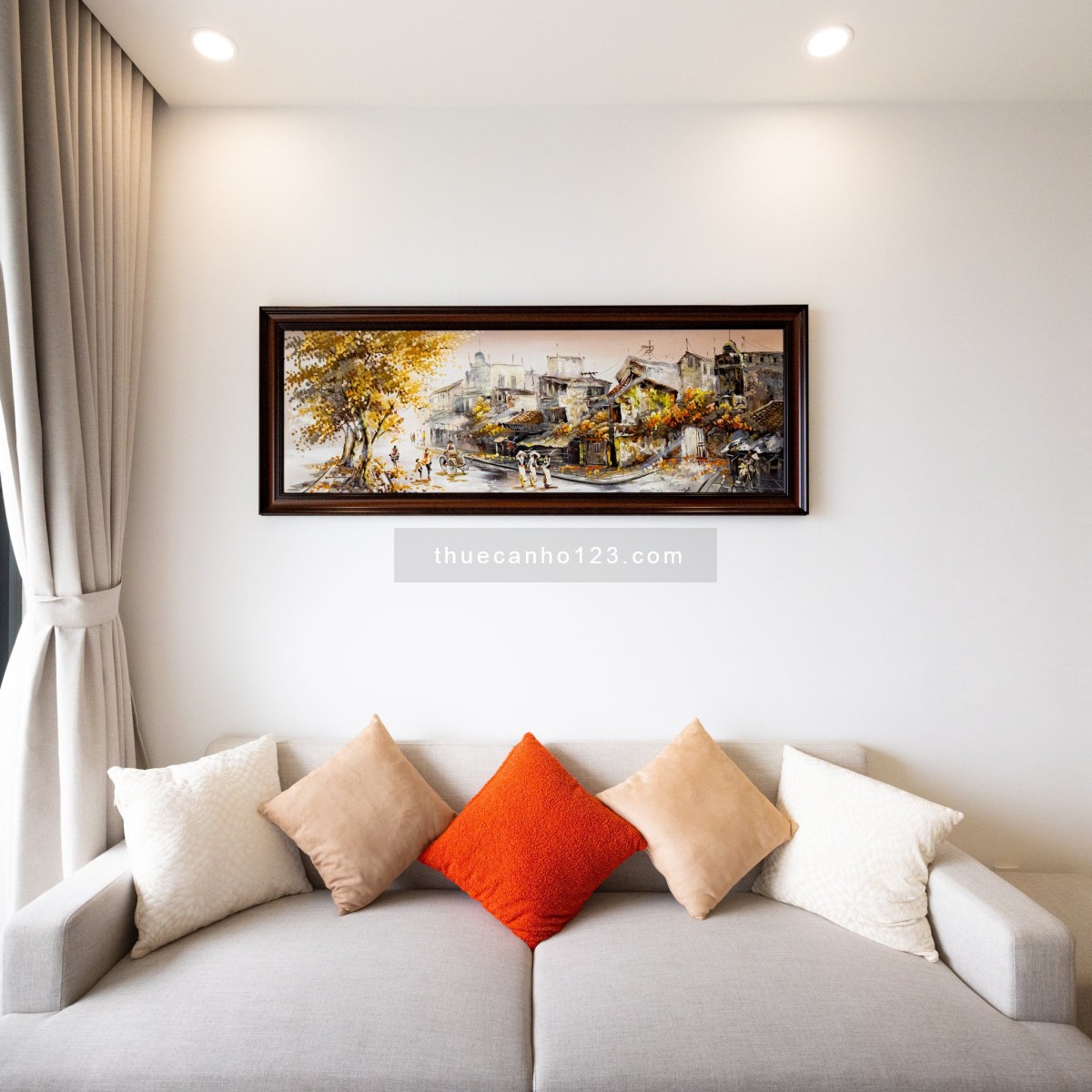 Cho thuê căn hộ chung cư Q7 Saigon Riverside 2PN,74m2, full nội thất, 15 triệu/tháng.LH:0983839578