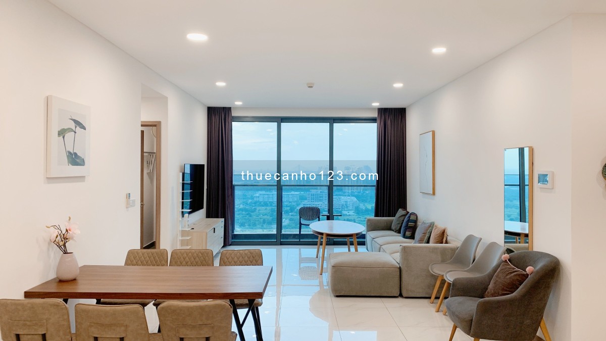 Thuê căn hộ Đẹp Giá sốc_Sunwah Pearl_3PN_130m2_Full NT_View sông_Giá chỉ 41tr