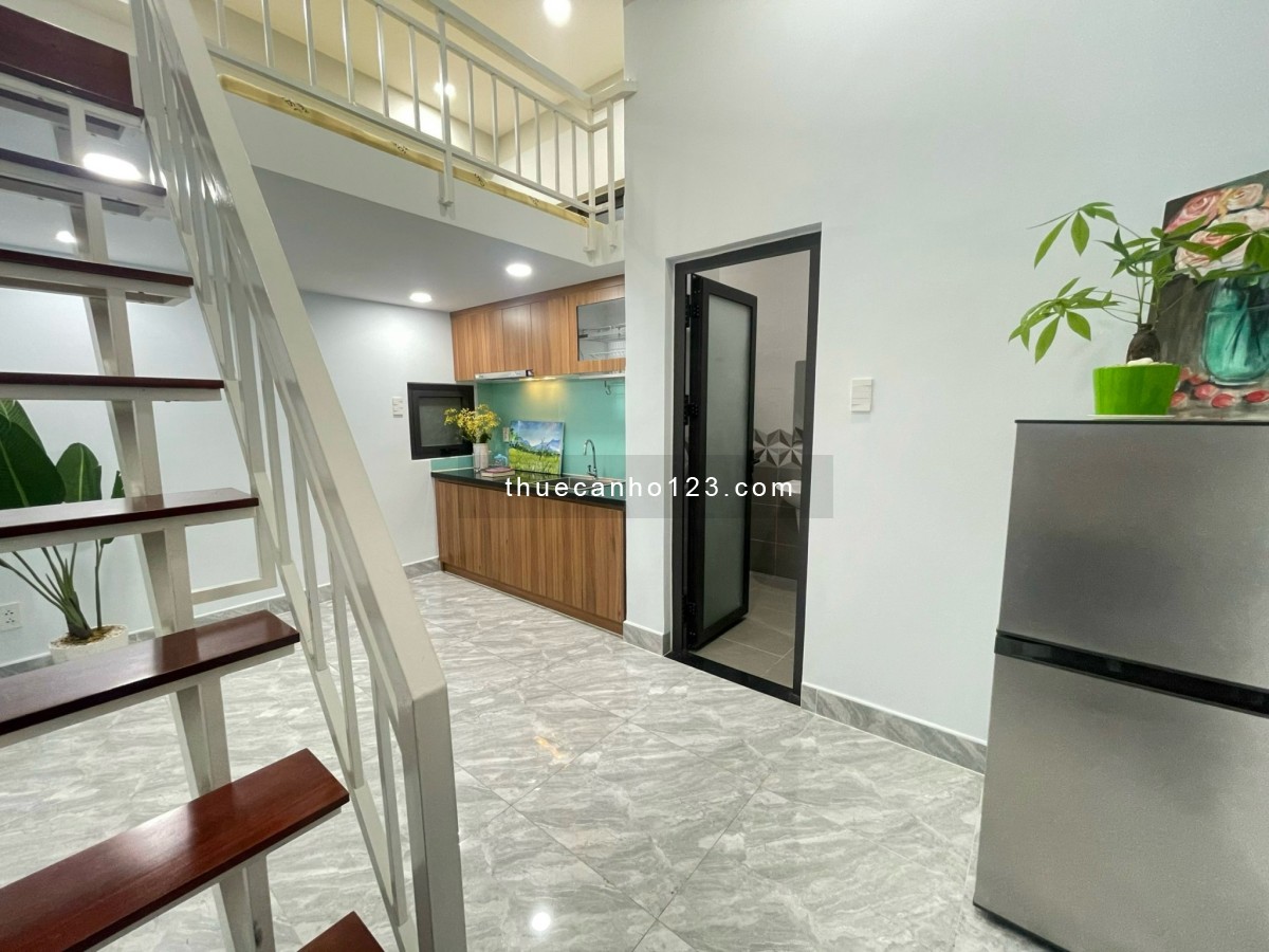 Căn hộ duplex full nội thất gần LOTTE, Sunrise, ĐH Tài Chính