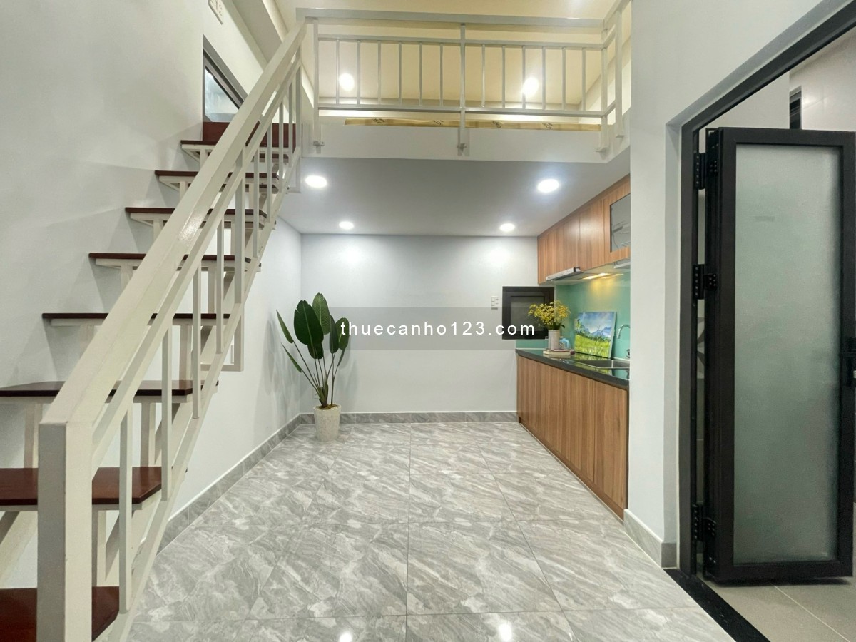 Căn hộ duplex full nội thất gần LOTTE, Sunrise, ĐH Tài Chính