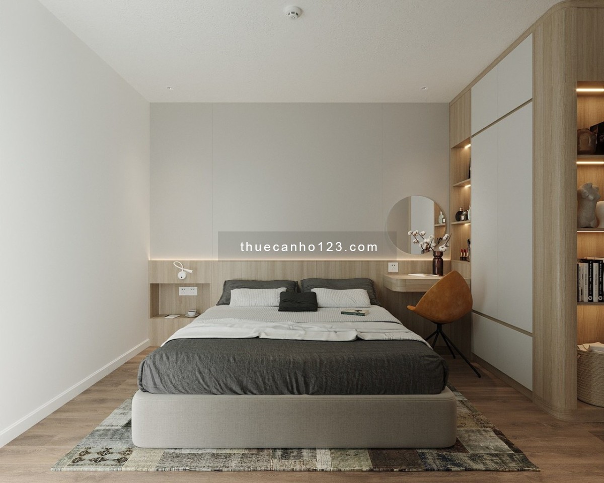 Cho thuê căn hộ 2 phòng ngủ mới tinh, tầng thấp tại Hoàng Huy Commerce, giá tốt nhất thị trường