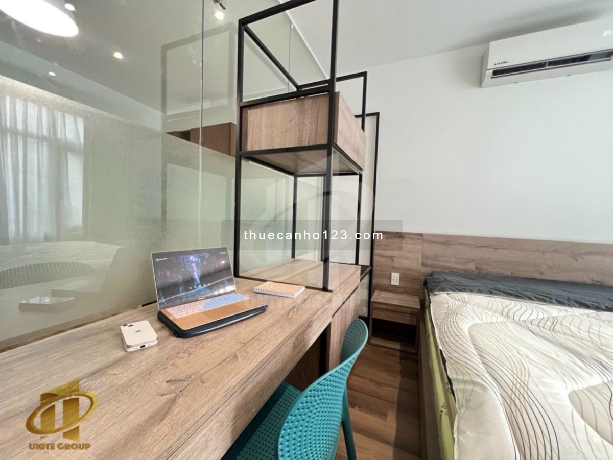 Studio full nội thất Q1 tại Cô Giang hơn 50m2