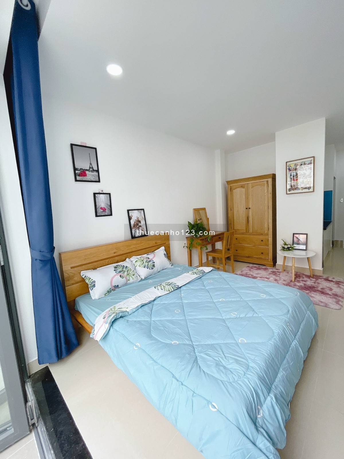 Căn hộ 1 Phòng ngủ Nguyễn Minh Hoàng - Full nội thất - Ban công - ngay chợ Hoàng Hoa Thám - Khu k300