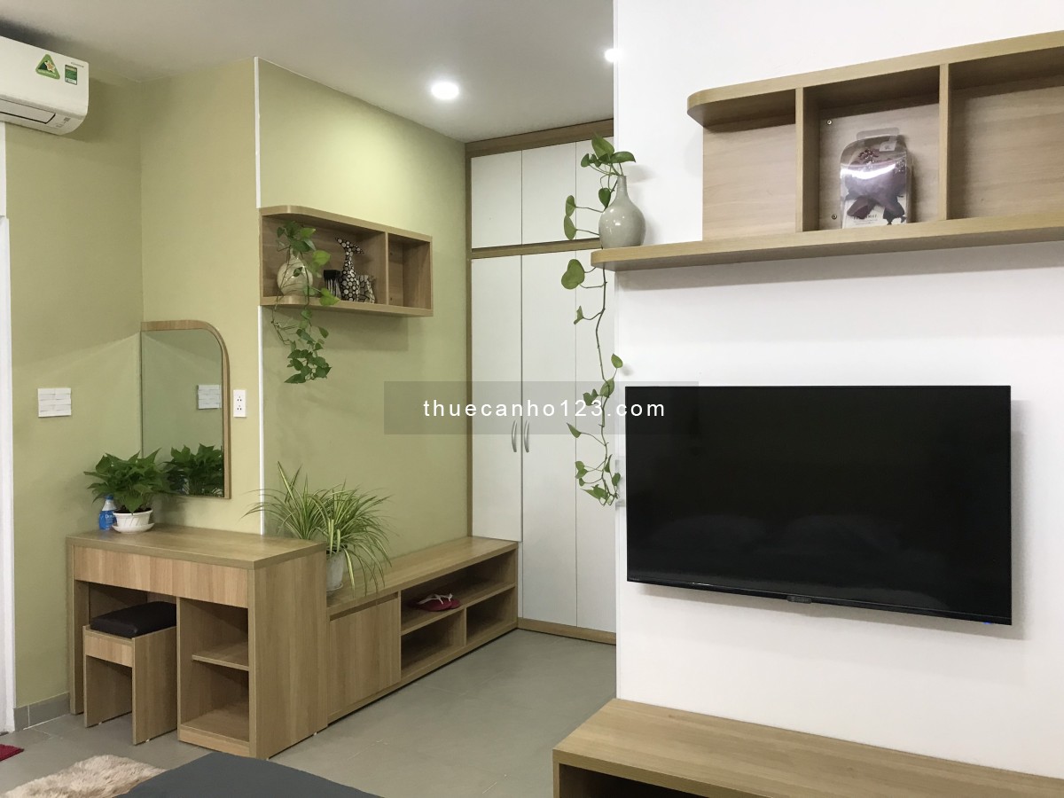 Cho thuê căn hộ studio Nhất Chi Mai gần Etown Cộng Hòa full nội thất cao cấp