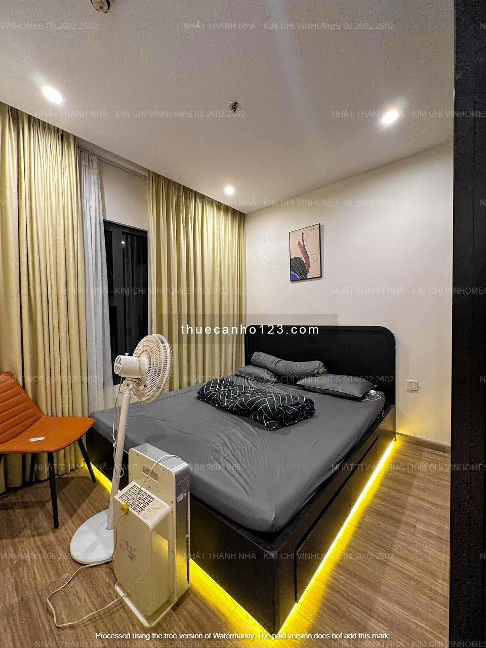 Chuyên cho thuê căn hộ Luxury Vinhomes Q9 - Căn 2PN+ 69m2 full nội thất 12 tr/tháng