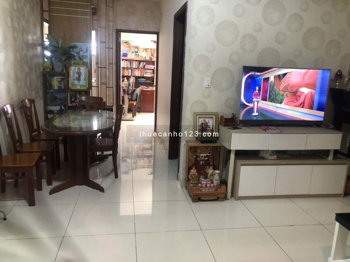 Cần cho thuê nhanh căn hộ Phú Thạnh Tân Phú 82m2, 2pn giá 8tr5 có nội thất cơ bản