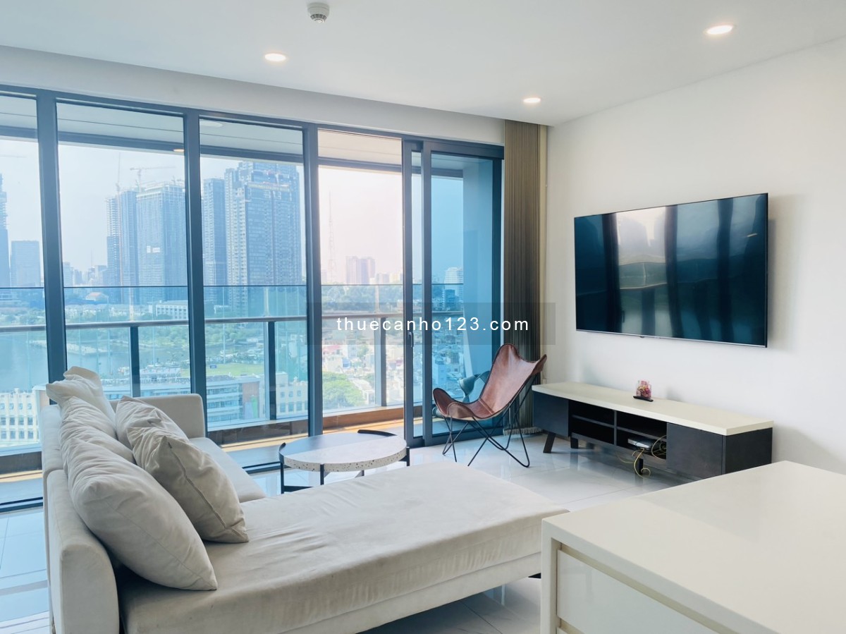 Sunwah Pearl - Cho thuê căn hộ view cực đẹp, 2PN, 106m2, full nội thất cao cấp, view sông, giá 44tr
