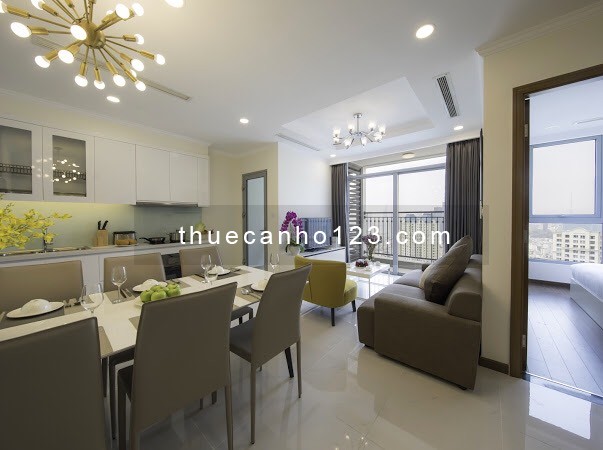 Cho thuê căn hộ 2PN Vinhomes Central Park 81m2 giá 17 triệu