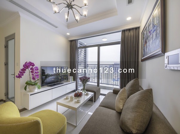 Cho thuê căn hộ 2PN Vinhomes Central Park 81m2 giá 17 triệu