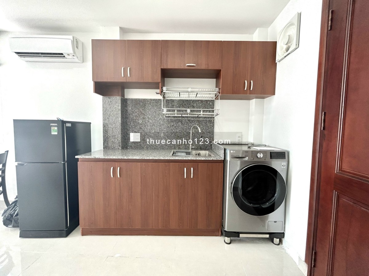 Chính chủ cho thuê căn hộ full nội thất máy giặt riêng. Gần Cv Lê Thị Riêng, gần Viettel