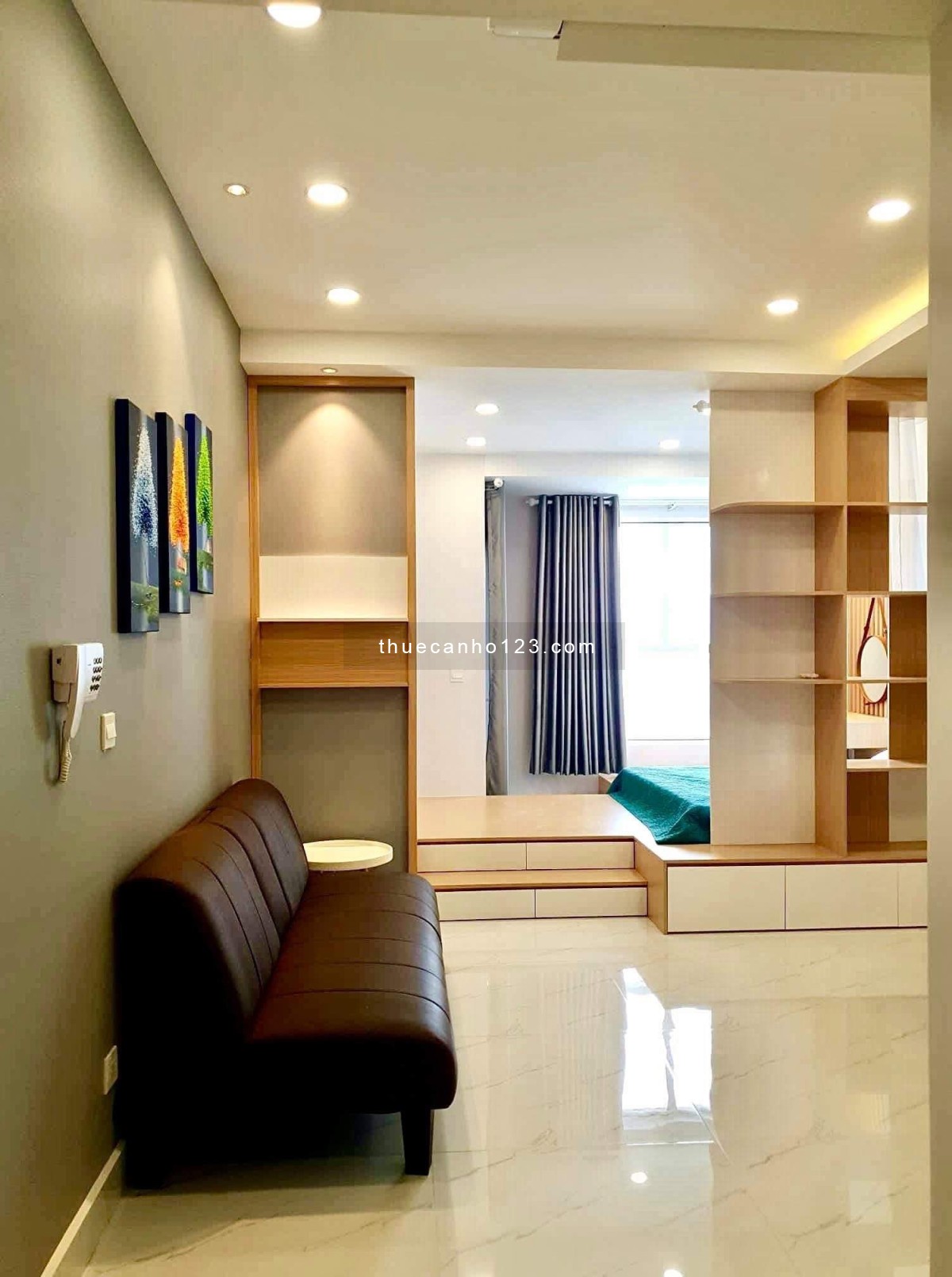 Cho thuê OT 38m2, full NT, nhà đẹp chỉ 11.5tr/tháng Sunrise City View