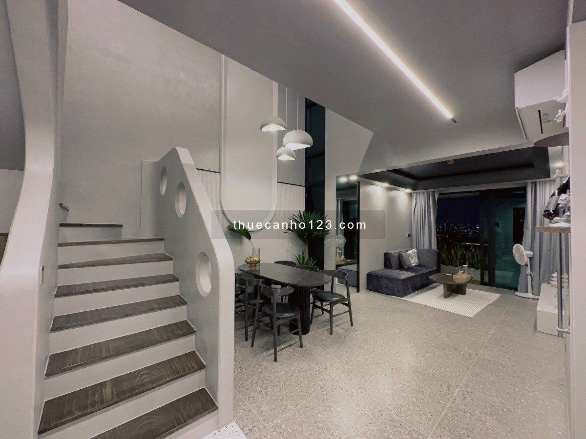 Feliz en Vista, Thuê căn hộ Duplex 3PN với Nội thất siêu đẹp, 133m2, Giá chỉ 48tr