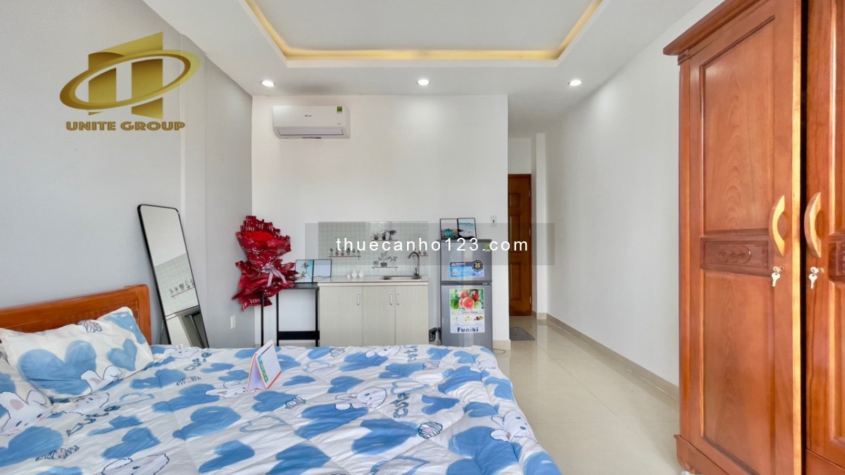 Studio ban công siêu thoáng ngay Tân Quy Quận 7 gần Lotte, chung cư Sunrise CiTy