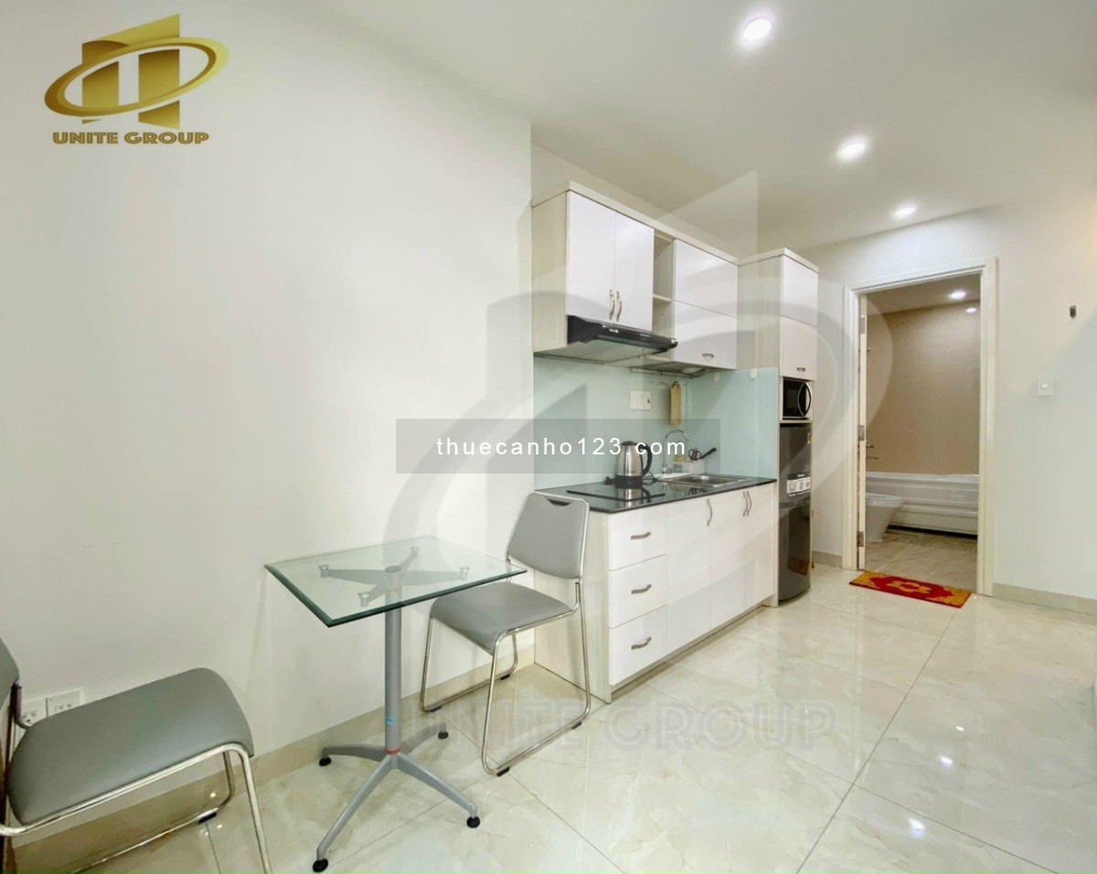 Hệ Thống Cho thuê Studio 35m2, có ban công ngay Phú Mỹ Hưng Quận 7 gần SC ViVo, Crescent Mall, RMIT