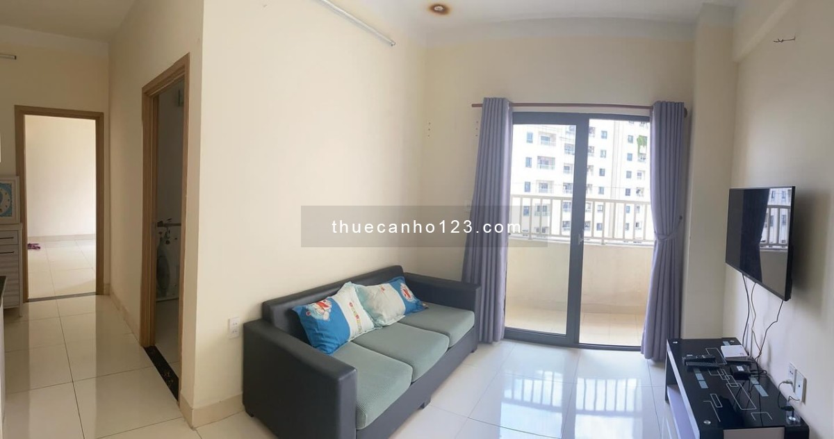 Cho thuê căn hộ 63m2, 2pn, nội thất tại dự án Tecco Town Bình Tân