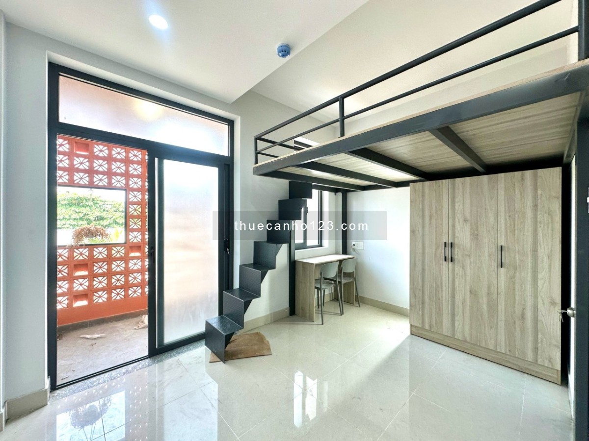 Khai trương 15p Duplex bancol - cửa sổ full nội thất new 100% - gần Hàng Xanh - Điện Biên Phủ