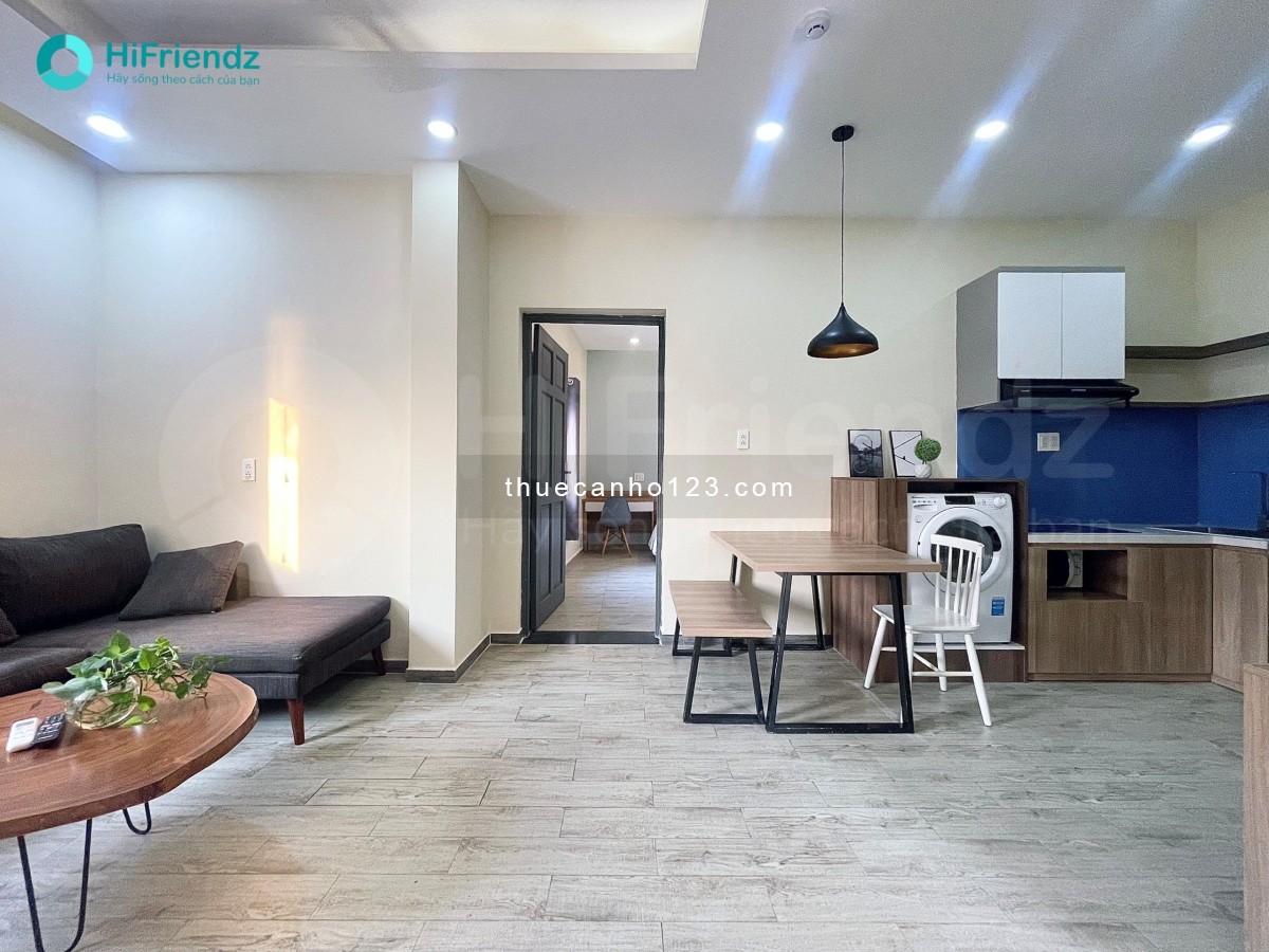 Luxury apartment building near Saigon bridge with full serviced, furnished, pool and gym