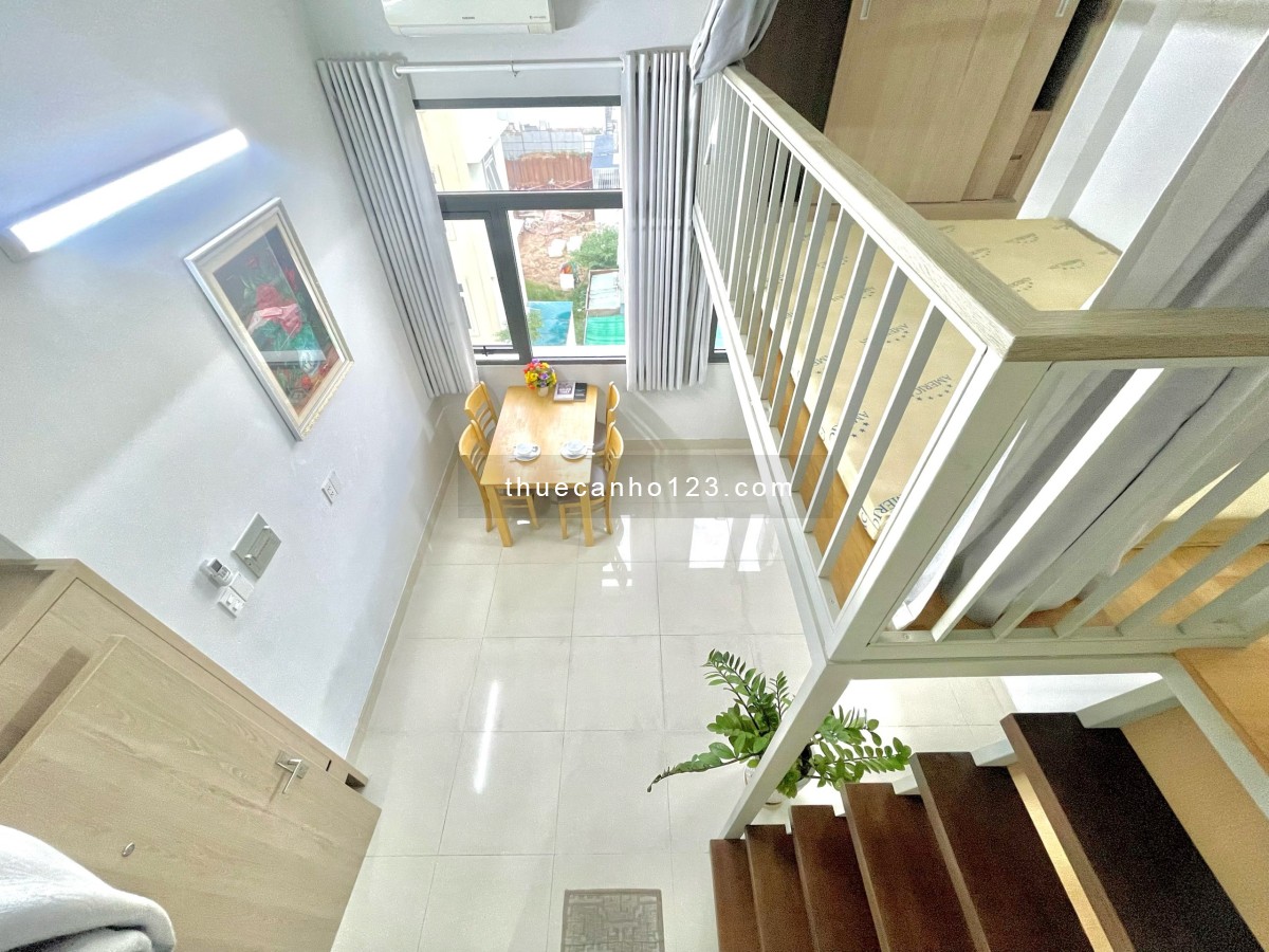 Căn hộ duplex ngay Ung Văn Khiêm, 30m2 có cửa sổ lớn