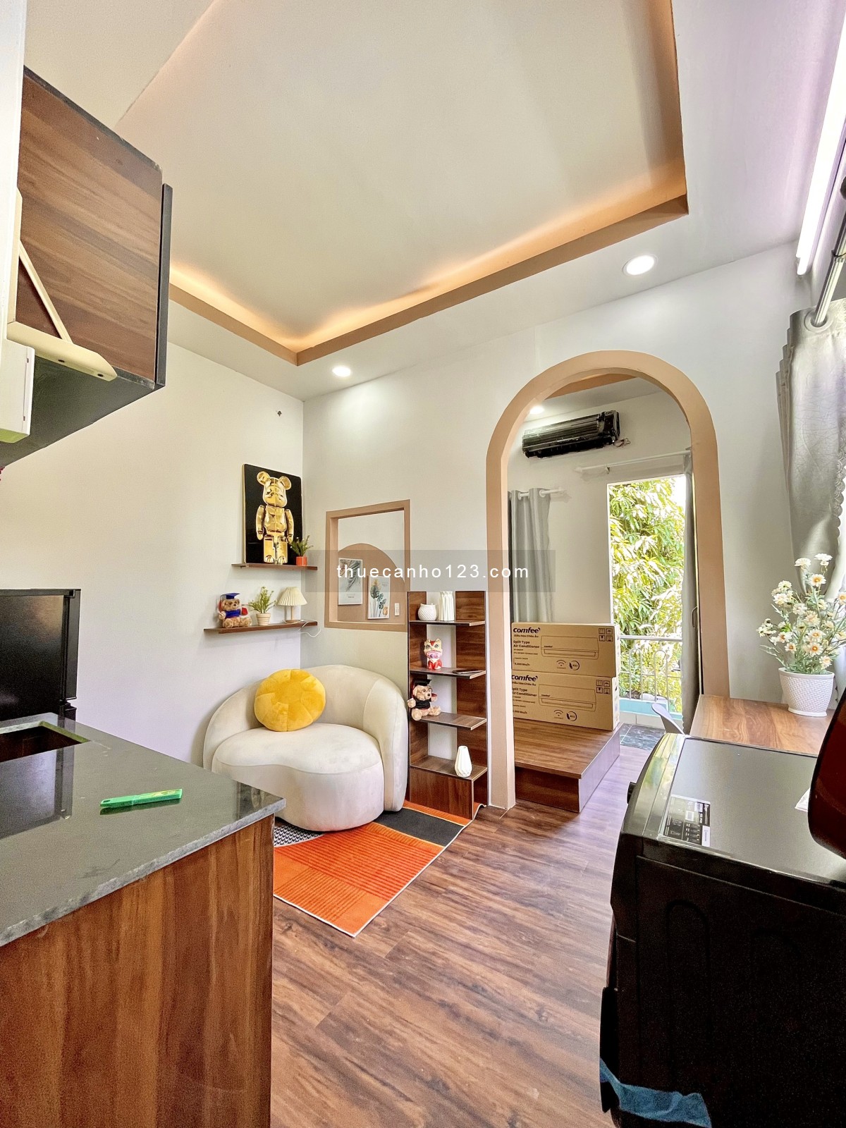 Khai trương căn hộ 1-2PN full nội thất bancol - nhà mới 100% gần chợ Bà Chiểu - Phú Nhuận