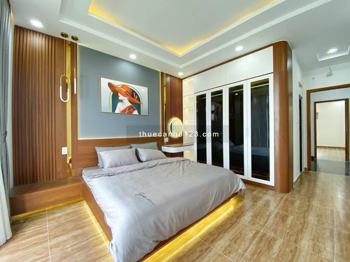 Căn Hộ Luxury Mới, 35m2, Full Nội Thất, Bancony Thoáng Ngay Hương Lộ 2, Bình Tân