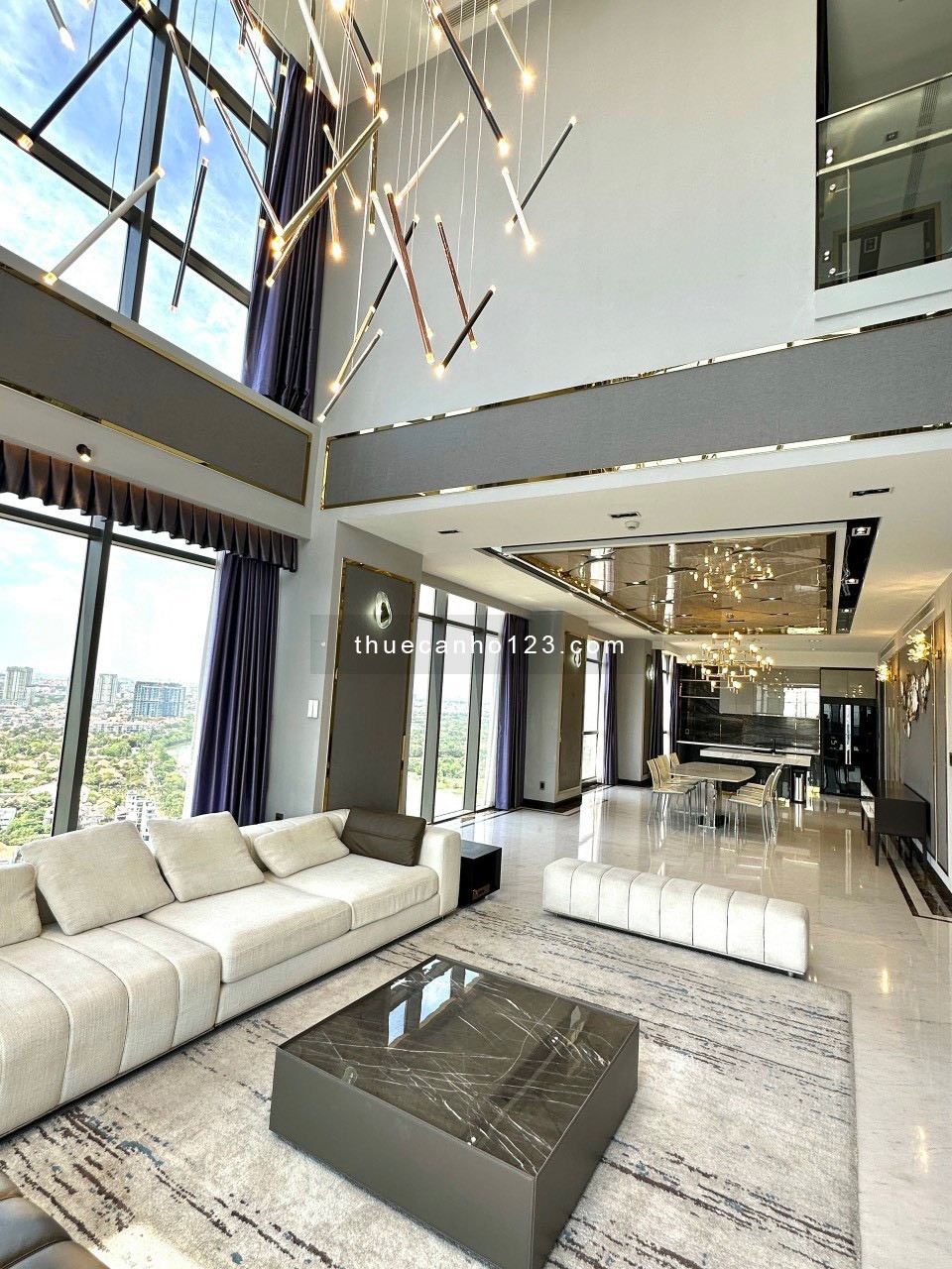 500m2 cho căn Penthouse Duplex 3PN ở Nassim Thảo Điền 9500$/ tháng