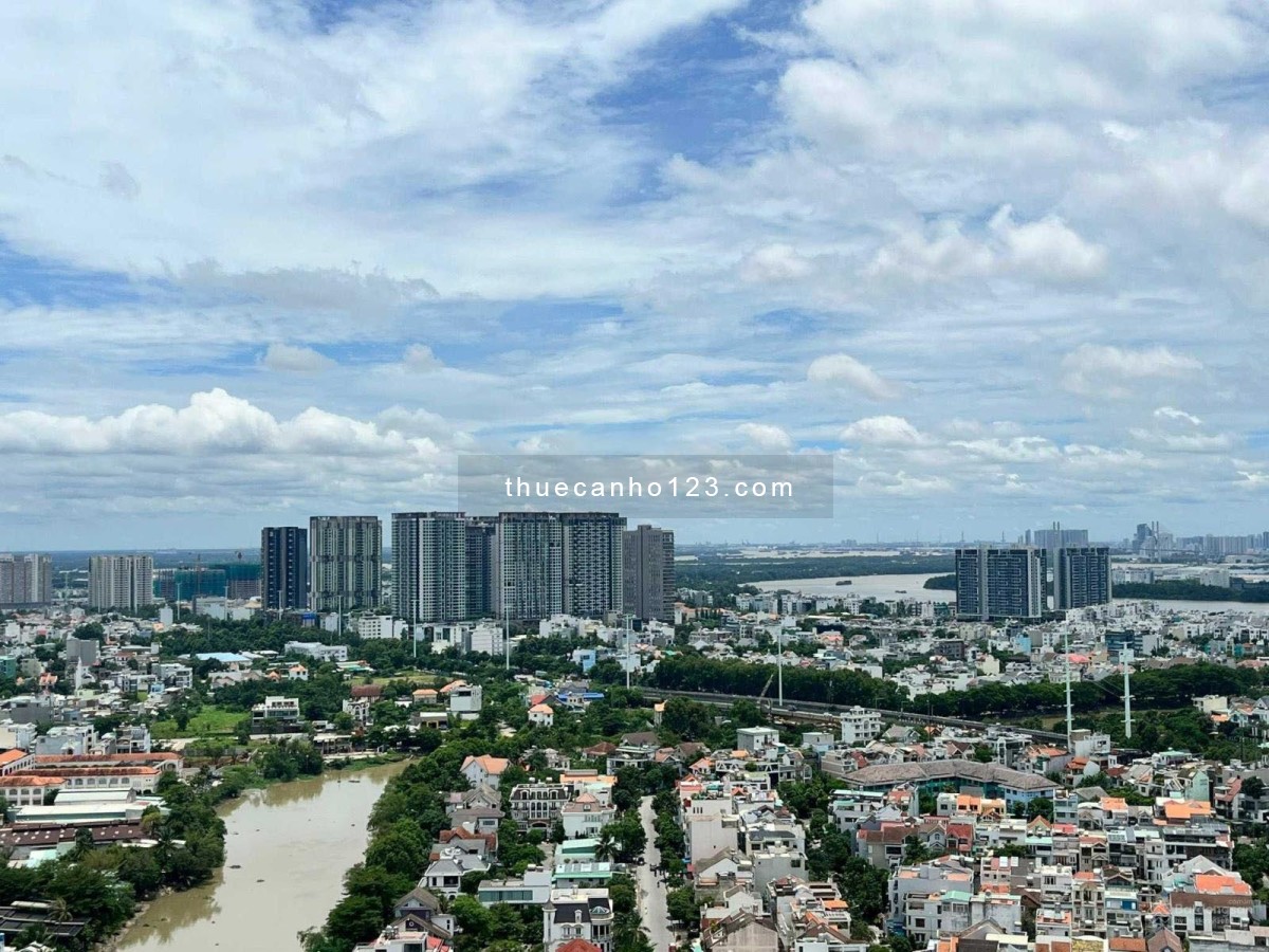 Cho thuê căn hộ 2PN tại Centana Thủ Thiêm, DT 55m2, view toàn TP, giá 10TR