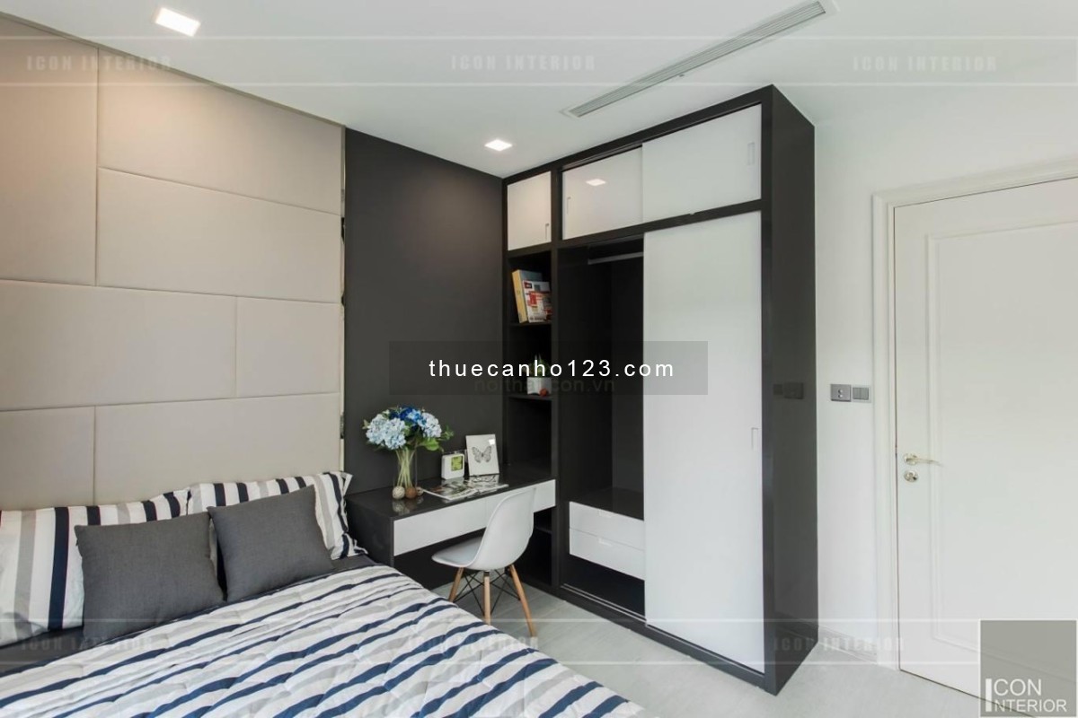 Cho thuê căn hộ chung cư Homyland Riverside 85m2 2PN 2WC, cạnh sông thoáng mát
