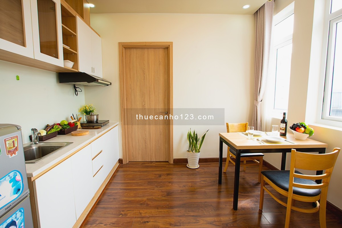 Cho thuê căn hộ 1PN đầy đủ nội thất ngay chợ Tân Định Q1