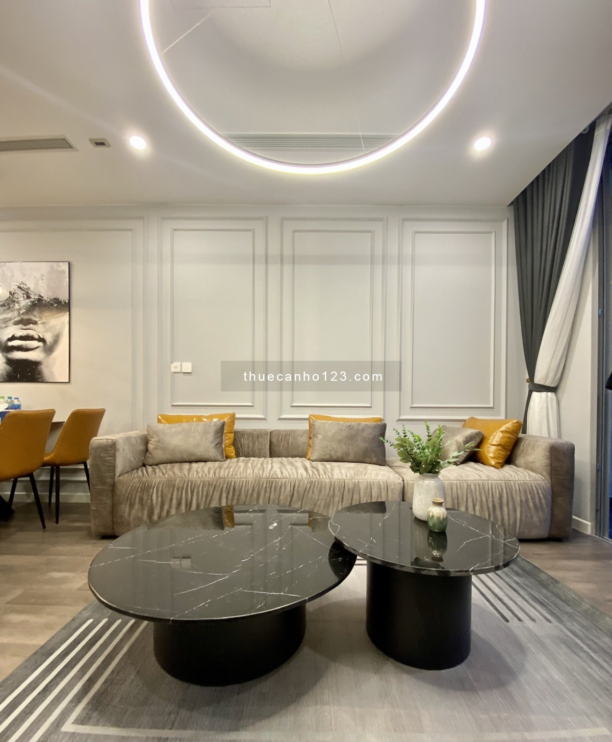 Cho thuê căn hộ siêu rộng Mandarin Garden 151m 3 phòng ngủ full nội thất cao cấp giá chỉ 20 triệu