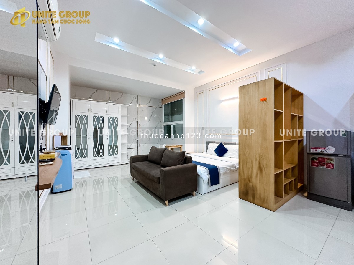 Studio siêu rộng, cao cấp, nội thất tiện nghi ngay Tân Hưng Q7
