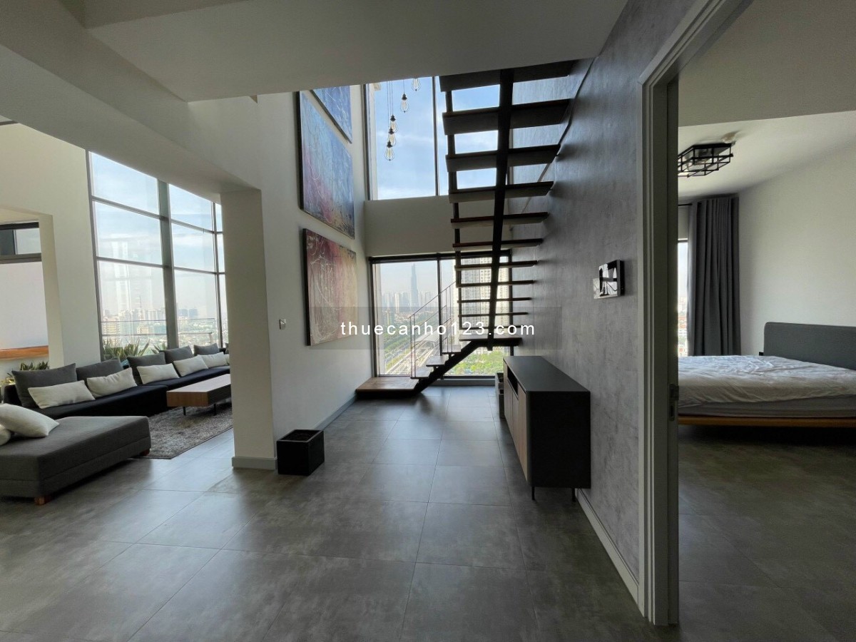Cho thuê Duplex 4PN Gateway Thao Dien 240m2 view đẹp 152 triệu bao phí