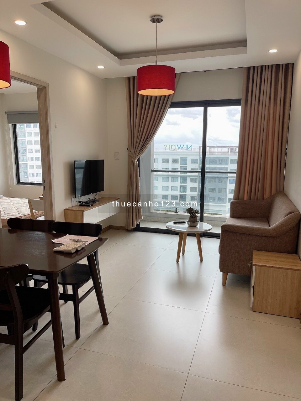 Cần cho thuê chung cư New City Thủ Thiêm, 2PN 75m2 full nội thất, giá 15.000.000 VND