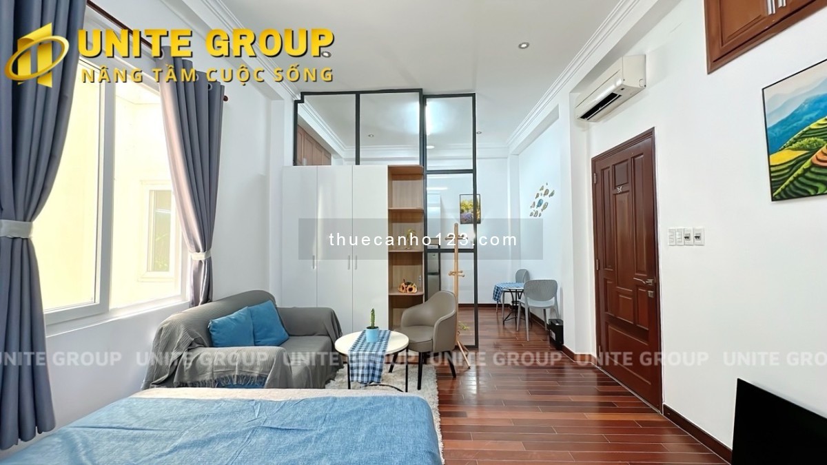 Giảm giá cho thuê căn Studio ở khu VIP trung tâm Sài Gòn gần Q1 Q10 PN BT
