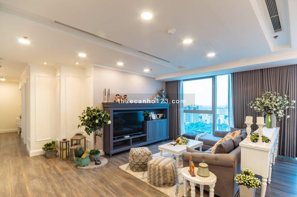 Cho thuê căn hộ Vicom Center Đồng Khởi, 3 phòng ngủ, 160m2, City view, full nội thất cao cấp