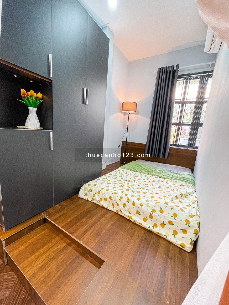 Cho thuê căn hộ 1pn cửa sổ lớn ngay tại Nguyễn Tri Phương Q10