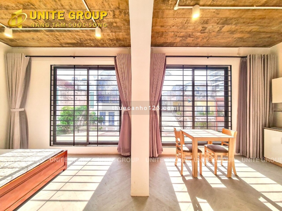 Cho thuê căn hộ Studio cửa sổ lớn, gần sân bay Tân Sơn Nhất, Nguyễn Trọng Lội q.Tân Bình