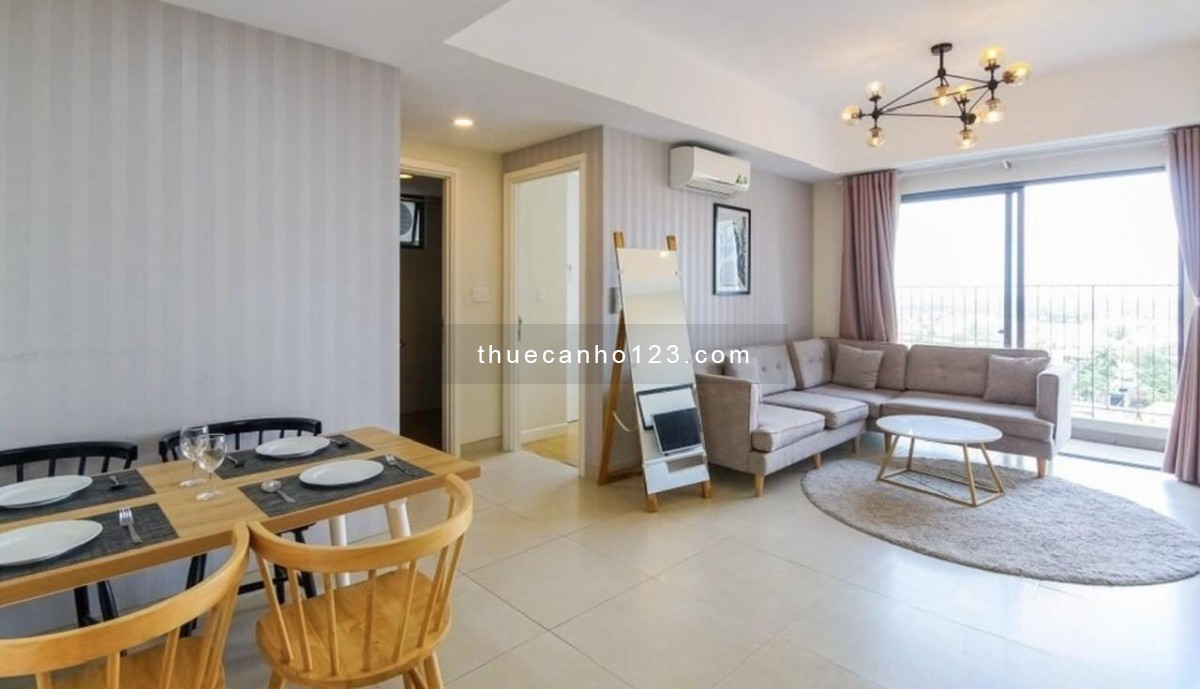 Căn hộ chung cư cao cấp Masteri Thảo Điền cho thuê 2PN, đủ NT, nhà xinh ấm cúng