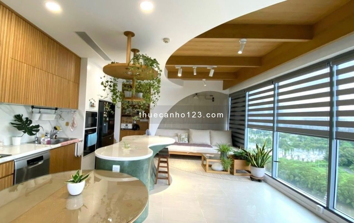 Cho thuê căn hộ chung cư Đảo Kim Cương Q2, 2pn, nhà đẹp như hình