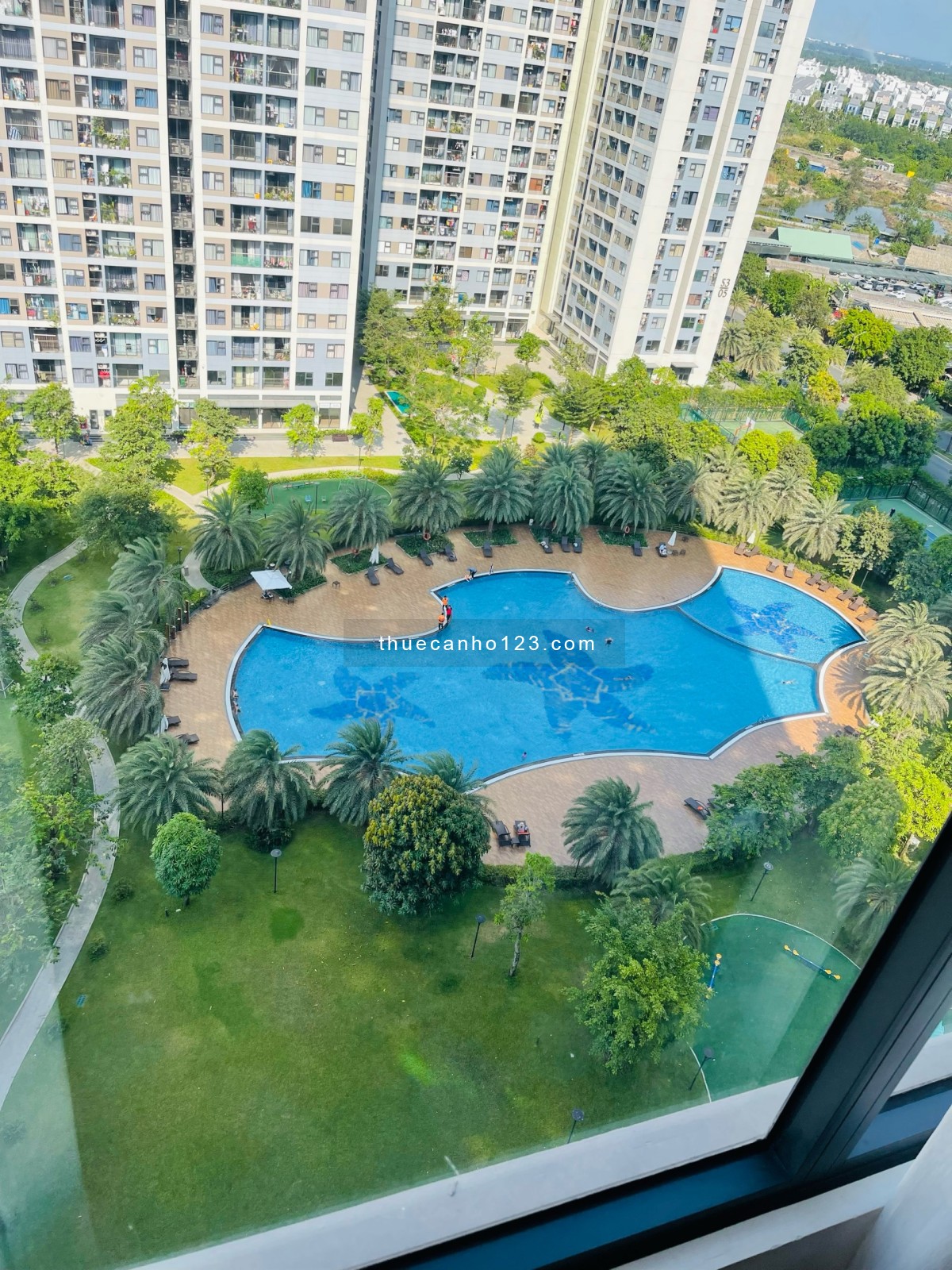 Cho thuê căn hộ Airbnb 33m2, giá chỉ 450k/ đêm tại Vinhomes Grand Park