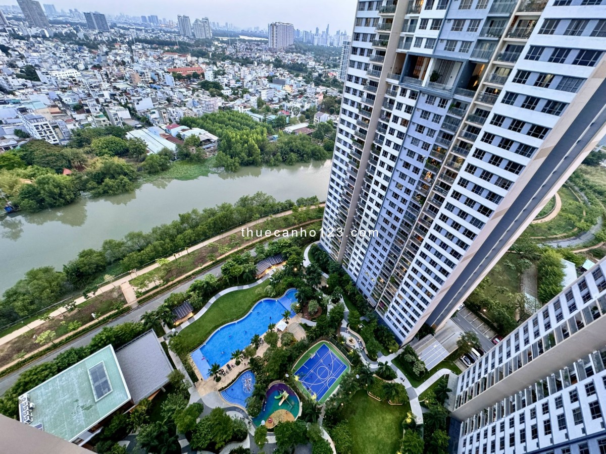  Cho Thuê Ch 3pn, Palm Heights - Q2, DT 112m2 Có Bồn Tắm đôi lớn Nội Thất Đẹp Như Hình