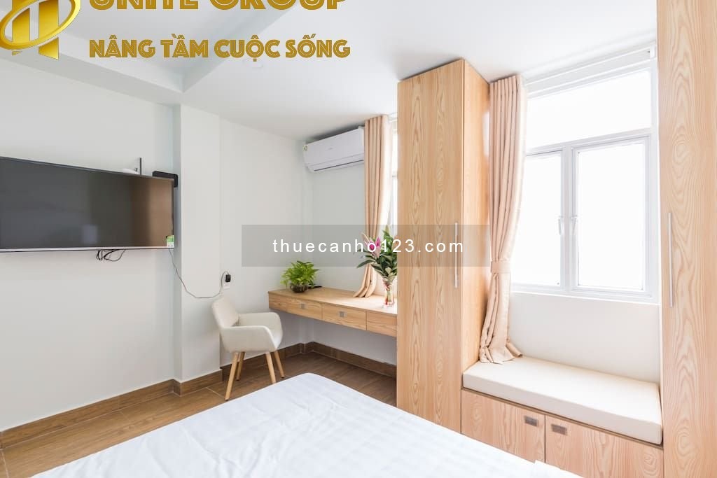 CHO THUÊ CĂN HỘ TẠI QUẬN 1 NGAY CHÂN CẦU BA SON ĐẦY ĐỦ TIỆN NGHI - CAM KẾT ẢNH THẬT GIÁ THẬT