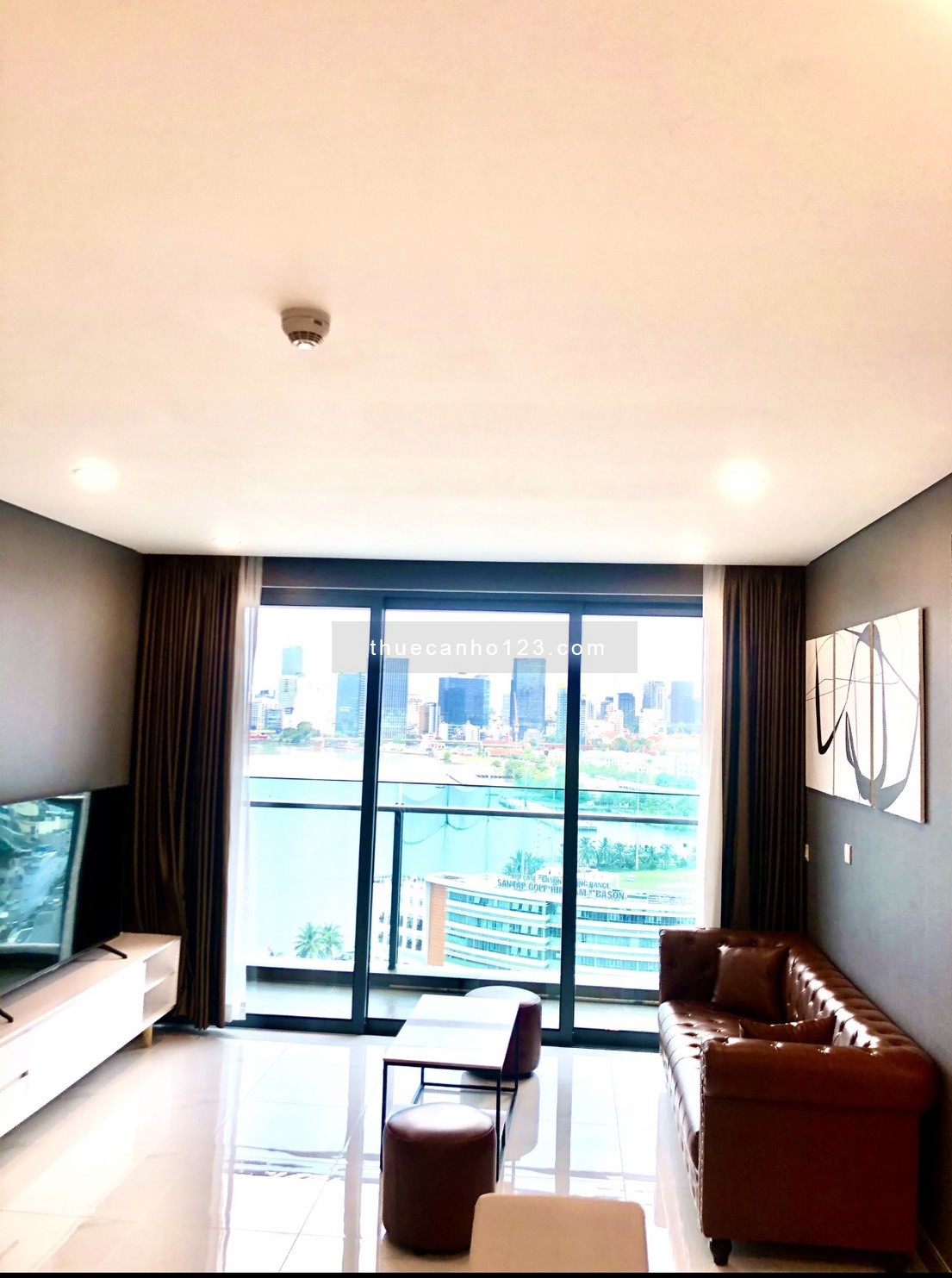 Sunwah Pearl cho thuê giá sốc_3PN_123m2_Full NT đẹp_View sông Bitexco_Giá tốt chỉ 49tr