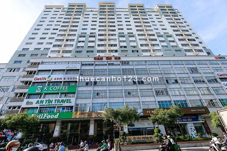 CHung cư H3 - Cho thuê gấp căn 2 PN 70m2 - Full nội thất - giá 14tr/ tháng