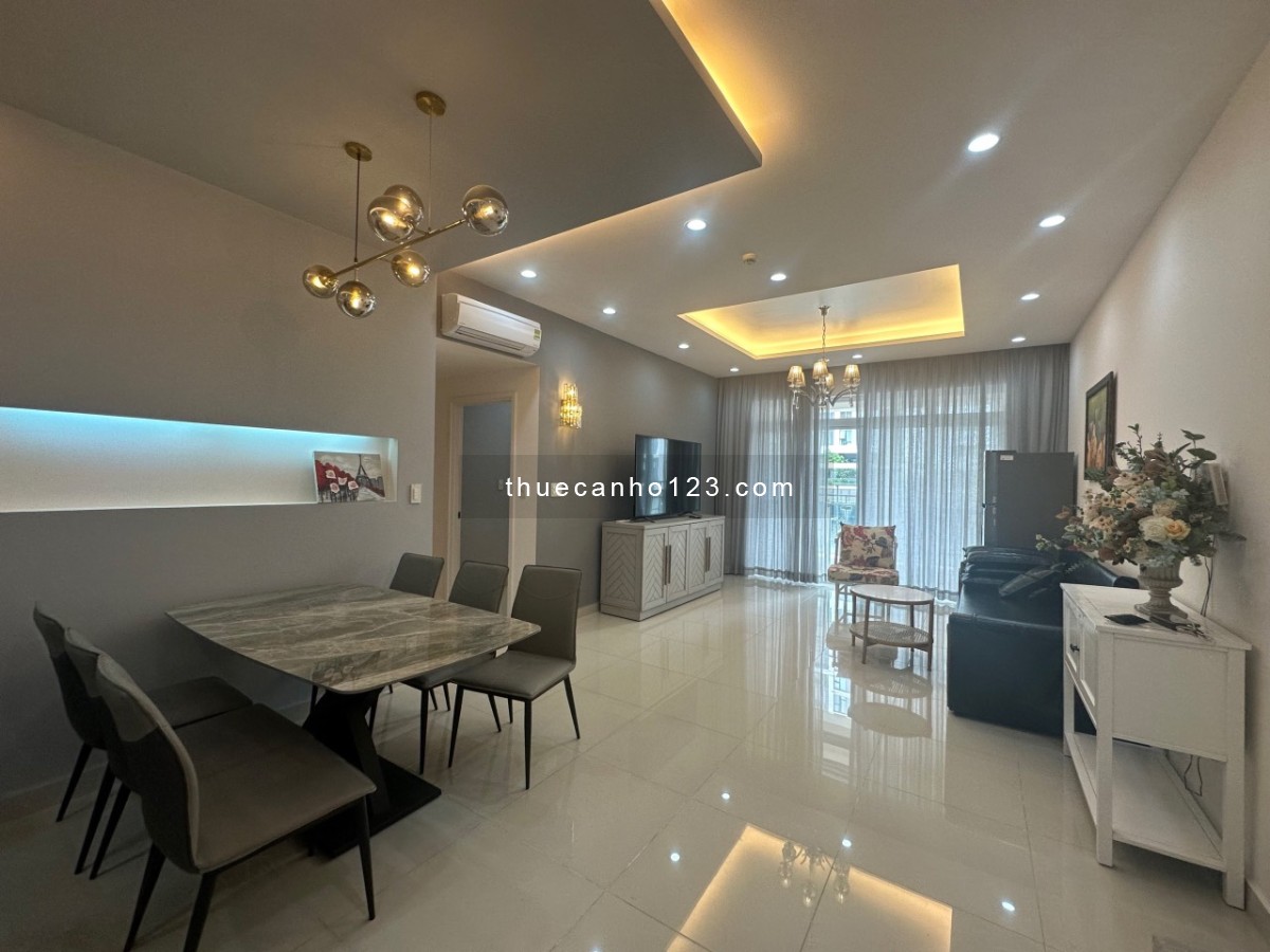 Cần cho thuê nhanh căn hộ 3PN Riverside Residence, PMH, Q7 nhà đẹp, view sông cực mát giá rẻ nhất.