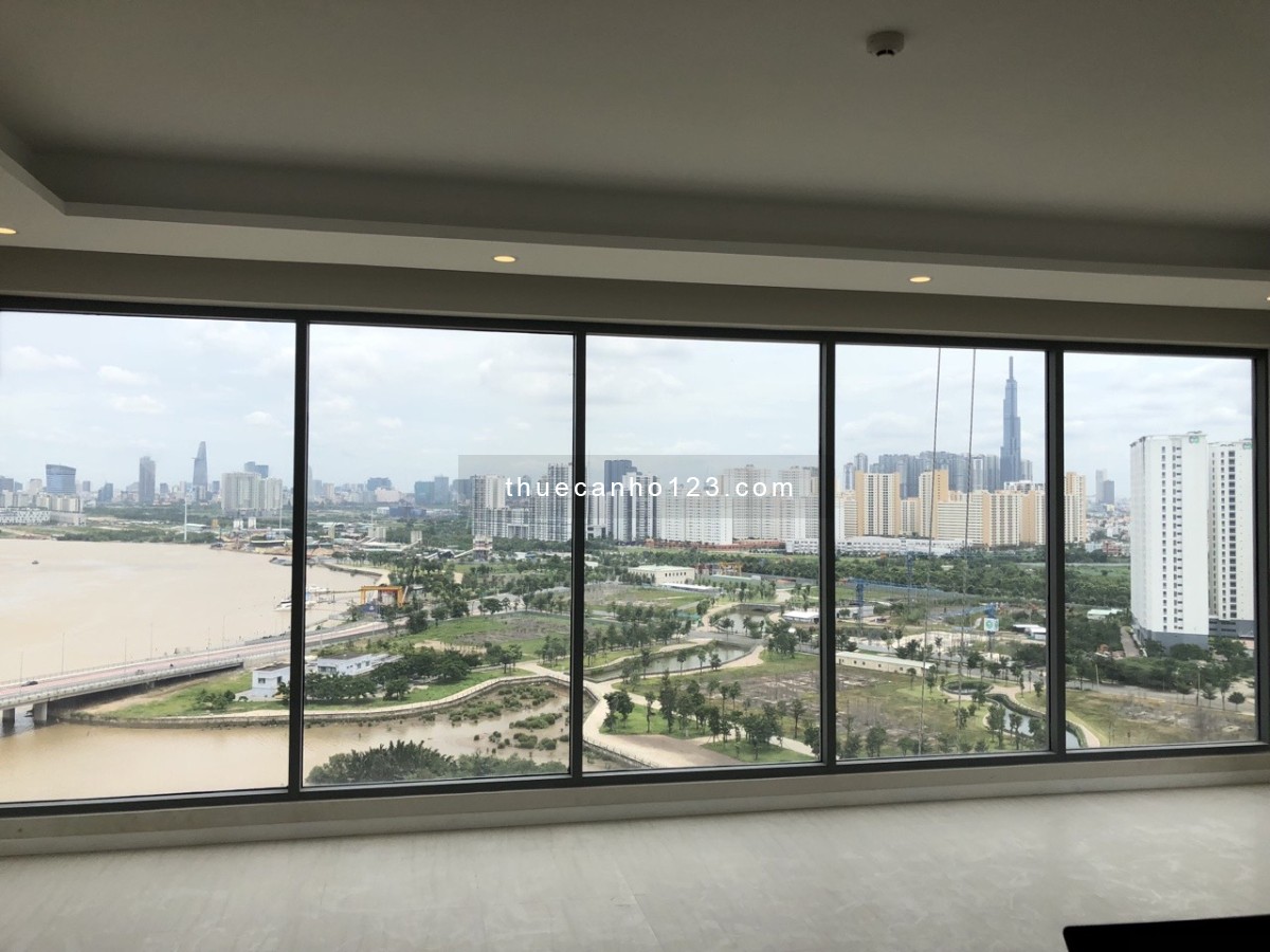 Đảo Kim Cương. Thuê căn hộ hiếm, 3PN, NTCB. View sông Bitexco, 119m2. Giá tốt 33tr