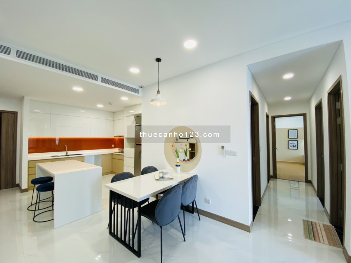 Sunwah Pearl - 107m2 (loại 2PN+1) - View sông và nội khu hồ bơi - Full nội thất - Giá 35 triệu