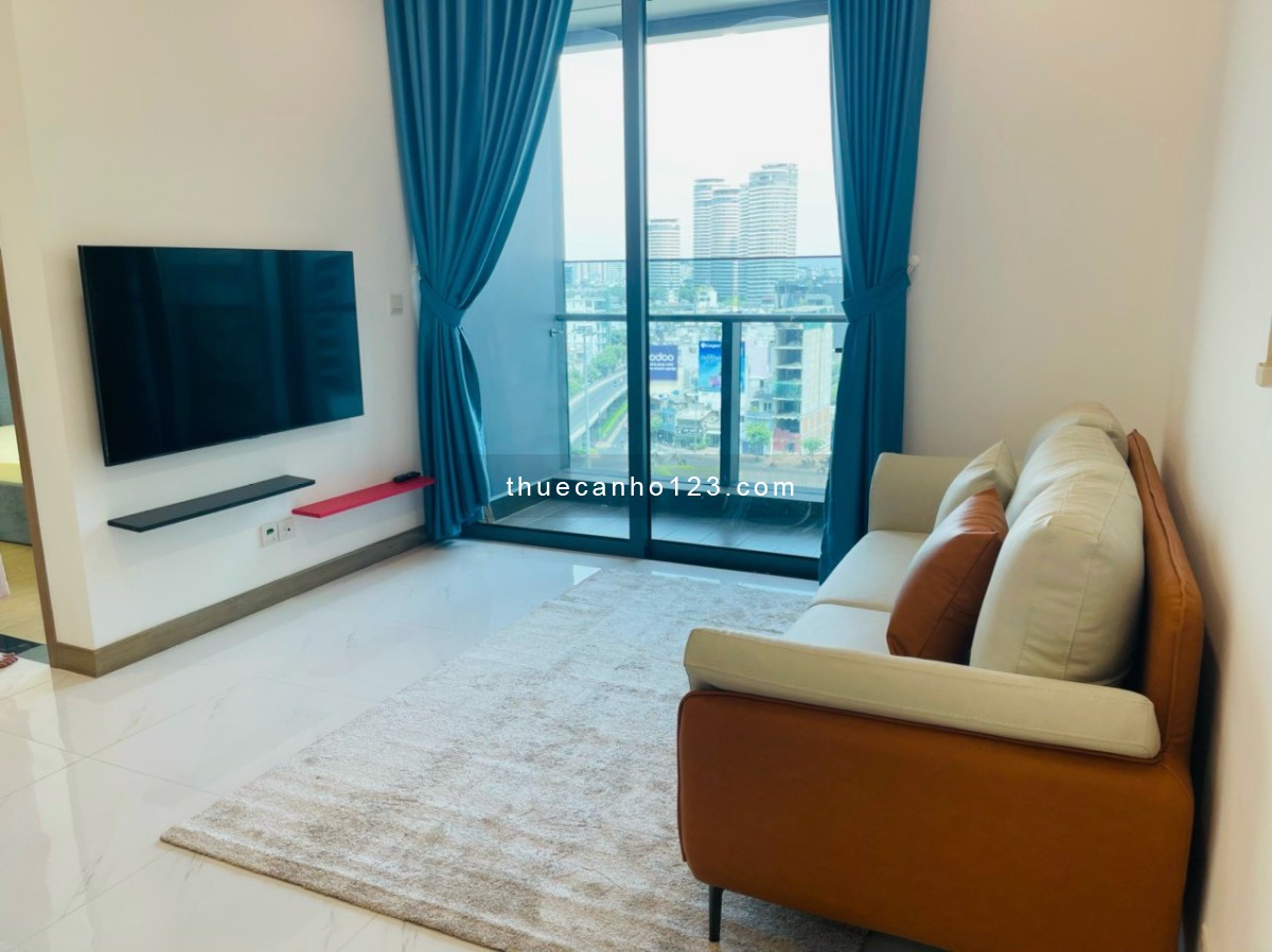 Sunwah Pearl - Căn 54m2 (1PN) tầng cao, view trung tâm Sài Gòn - Full nội thất - 23 triệu/tháng