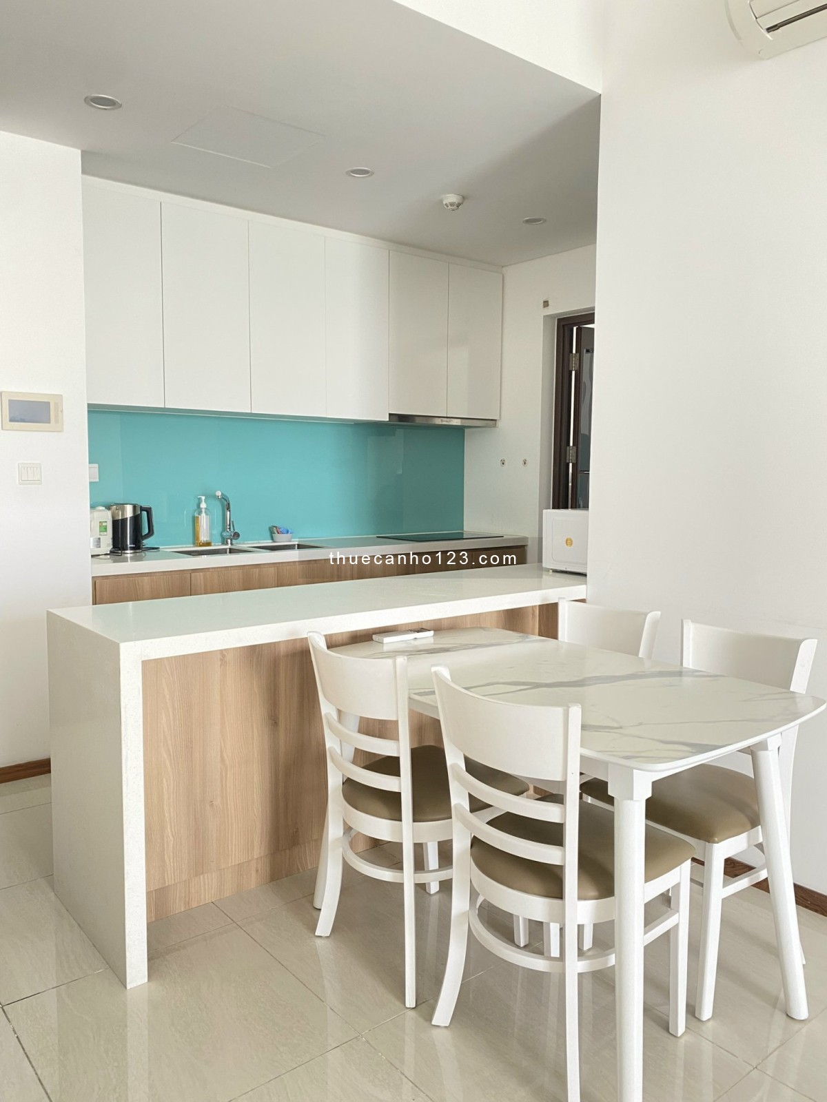 Cho thuê căn hộ 80m2 (2PN) - Tầng cao đẹp - Full nội thất - Giá 19 triệu