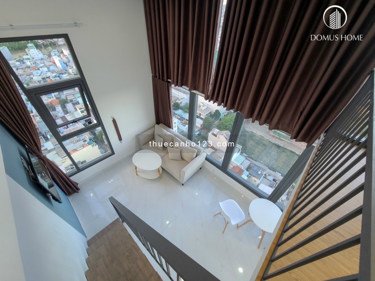 CHO THUÊ CĂN HỘ DUPLEX - 1PN FULL NT BANCOL TÁCH BẾP NGAY TRUNG TÂM Q7 GẦN LOTTE CRESCENT MALL